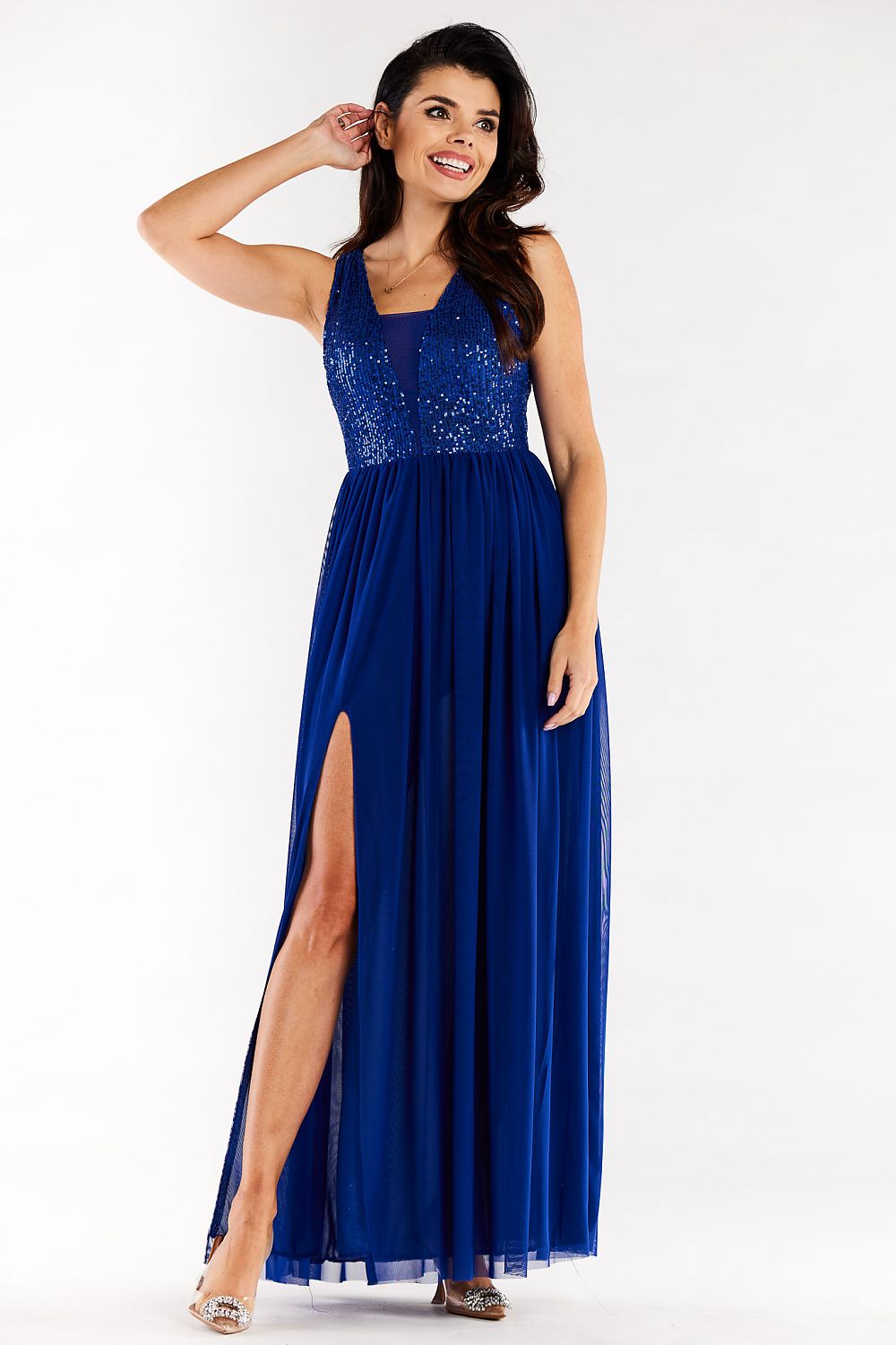 Abendkleid model 174392 awama