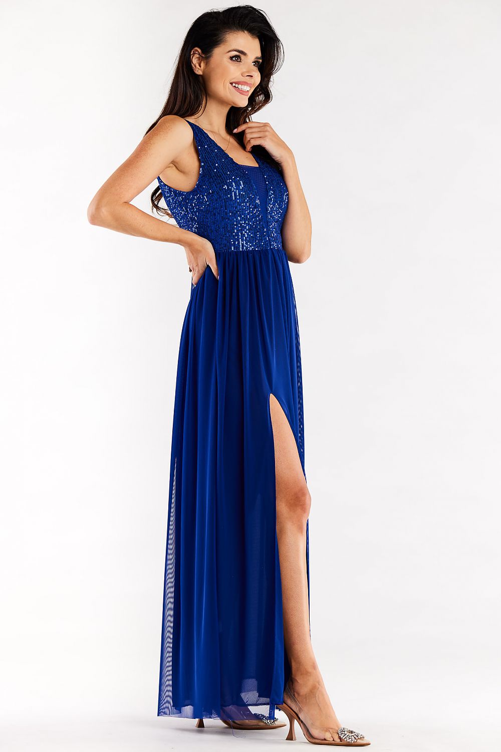 Abendkleid model 174392 awama