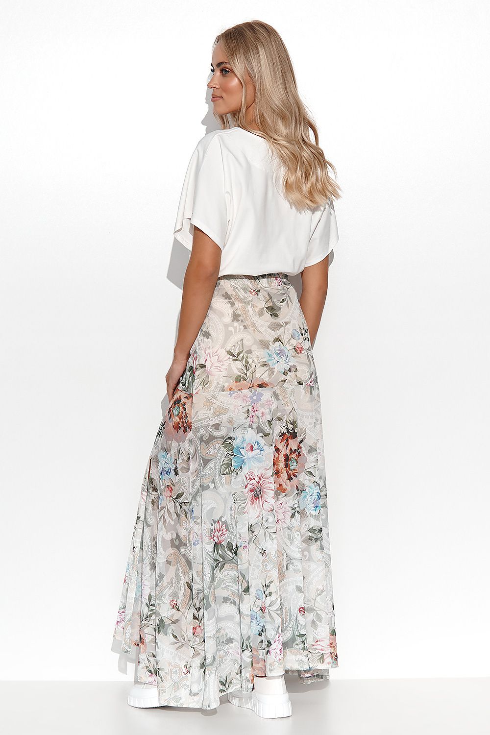 Bluse model 178562 Makadamia