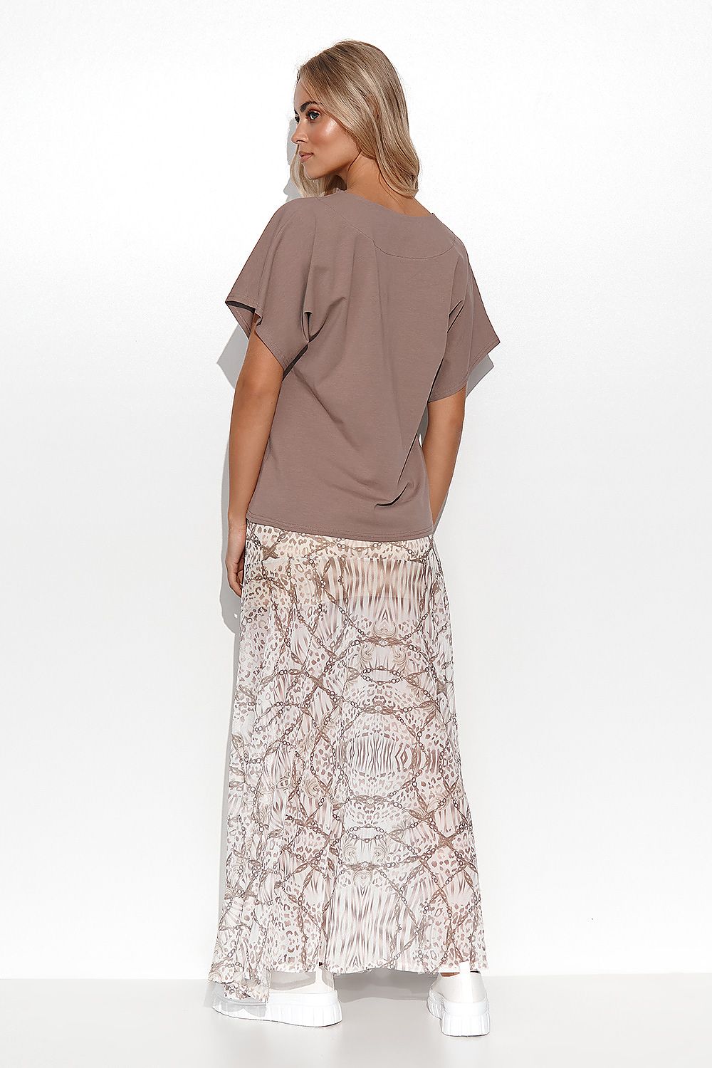 Bluse model 178565 Makadamia