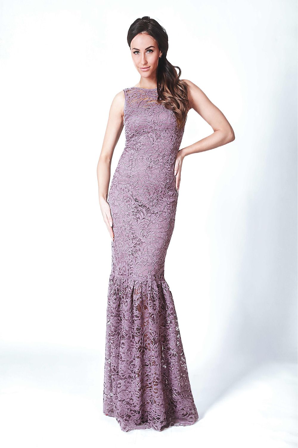 Langes Kleid model 184319 Marselini