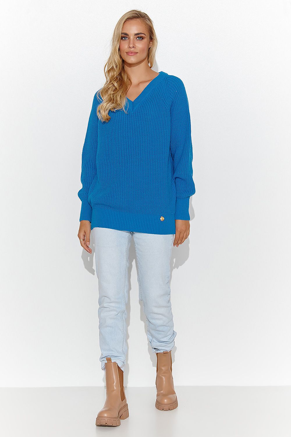 Pullover model 184783 Makadamia