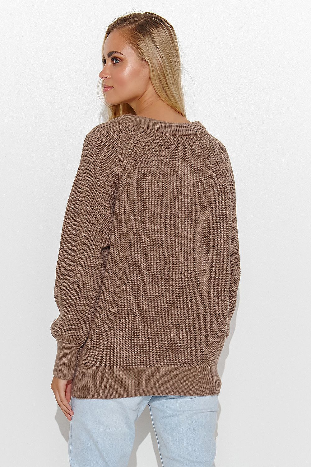 Pullover model 184785 Makadamia
