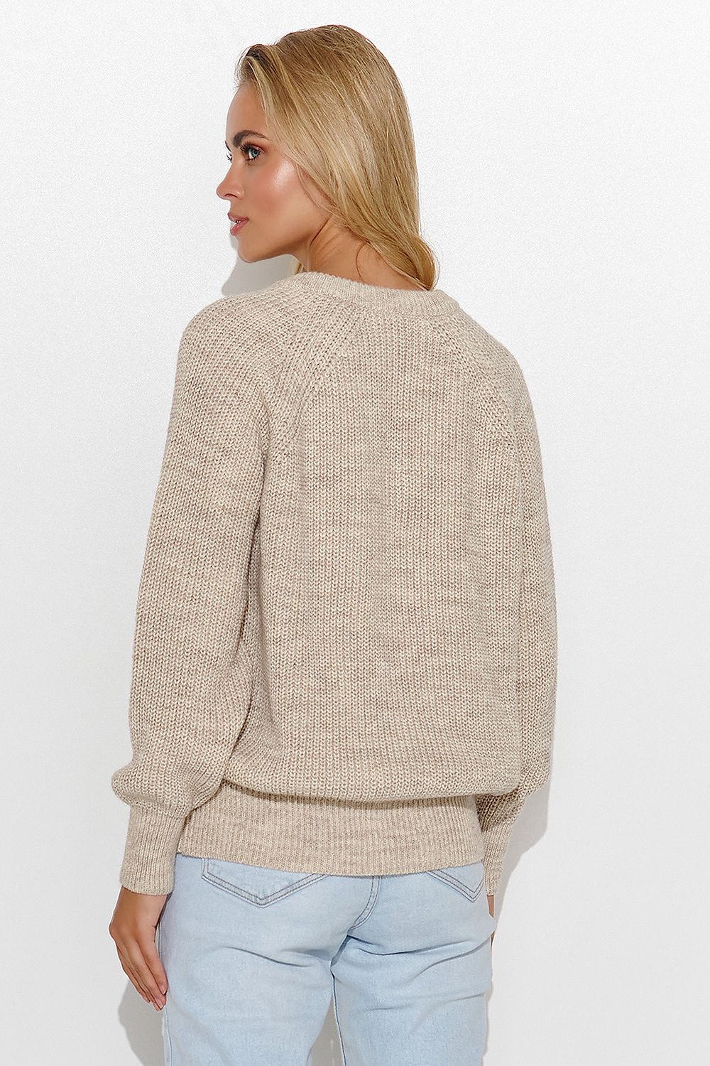 Pullover model 184786 Makadamia