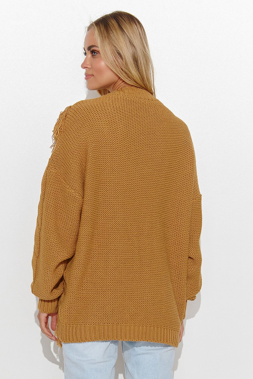 Pullover model 184792 Makadamia