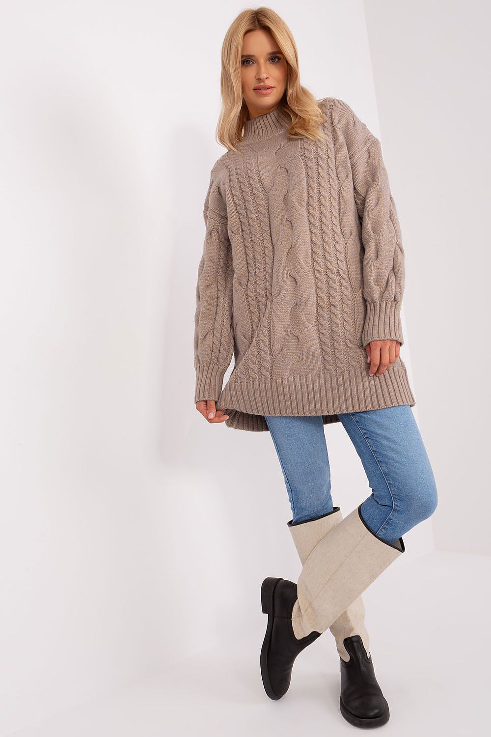 Langpullover model 185738 AT