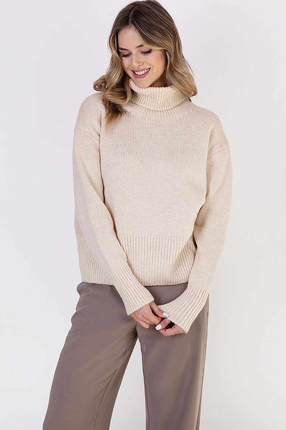  Rollkragenpullover model 187210 MKM 