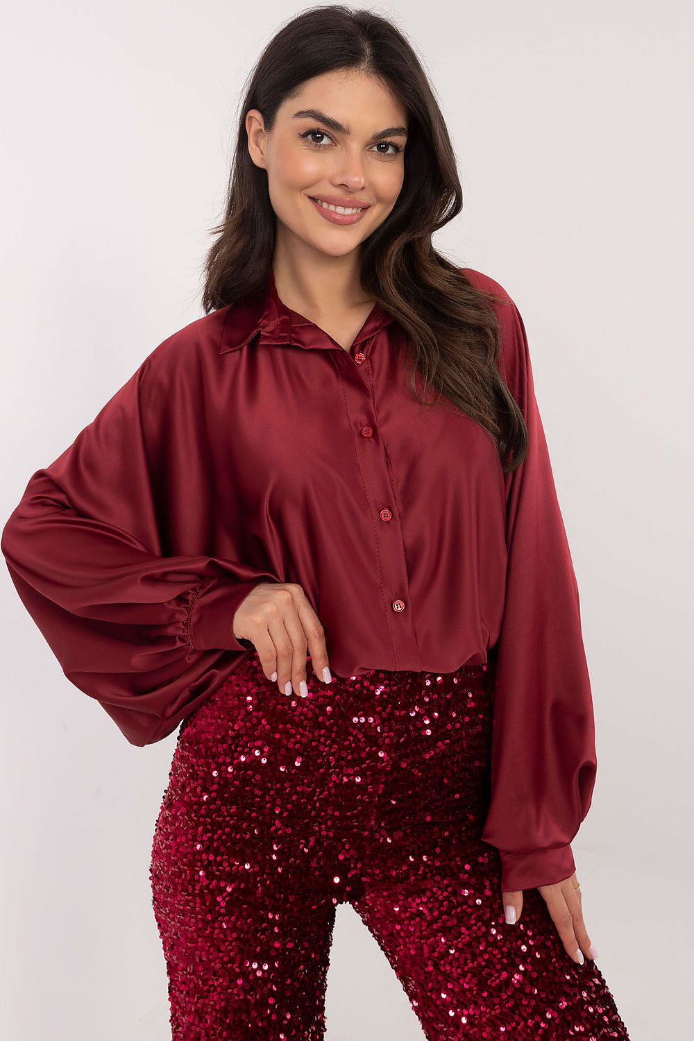  Langarm Hemd model 203113 Italy Moda 