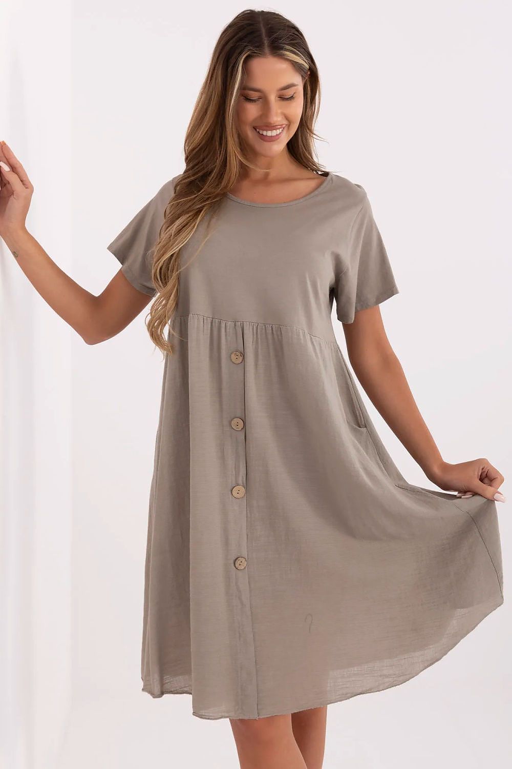  Alltagskleid model 213826 Italy Moda 