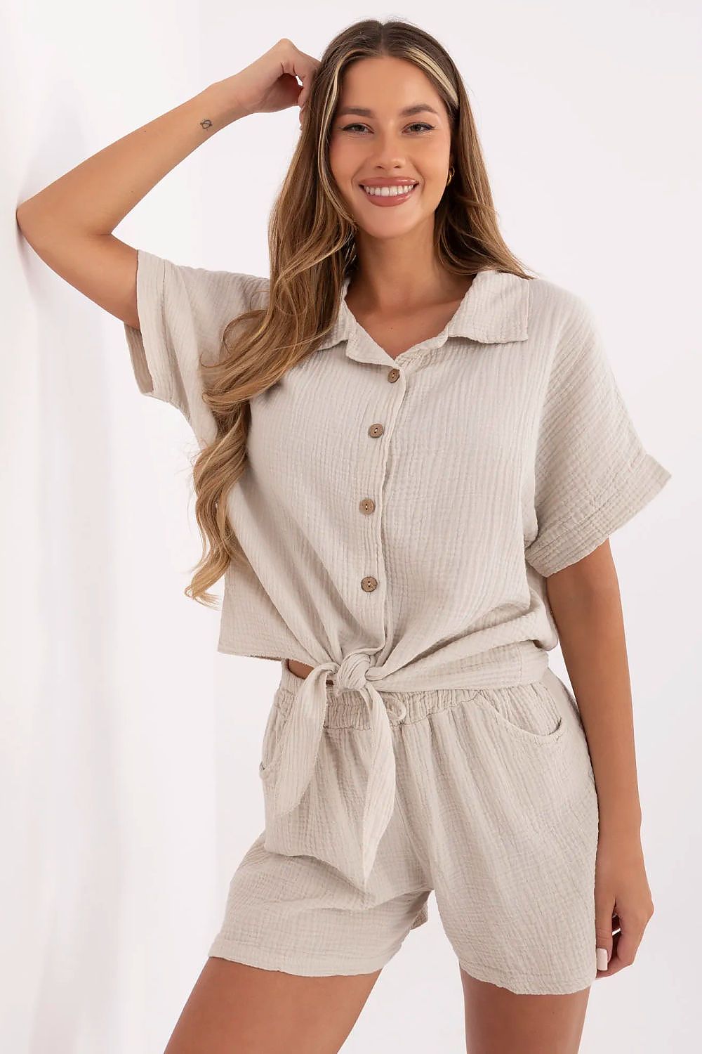  Kurzarm Hemd model 213867 Italy Moda 