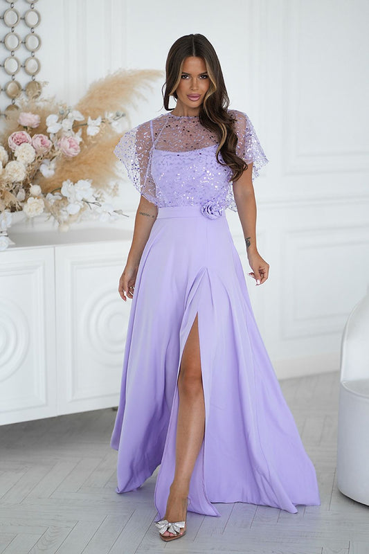  Langes Kleid model 219693 Bicotone 