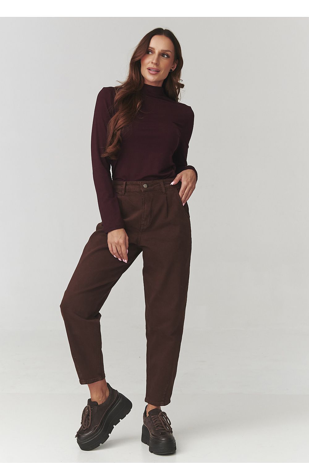  Bluse model 220808 Makadamia 