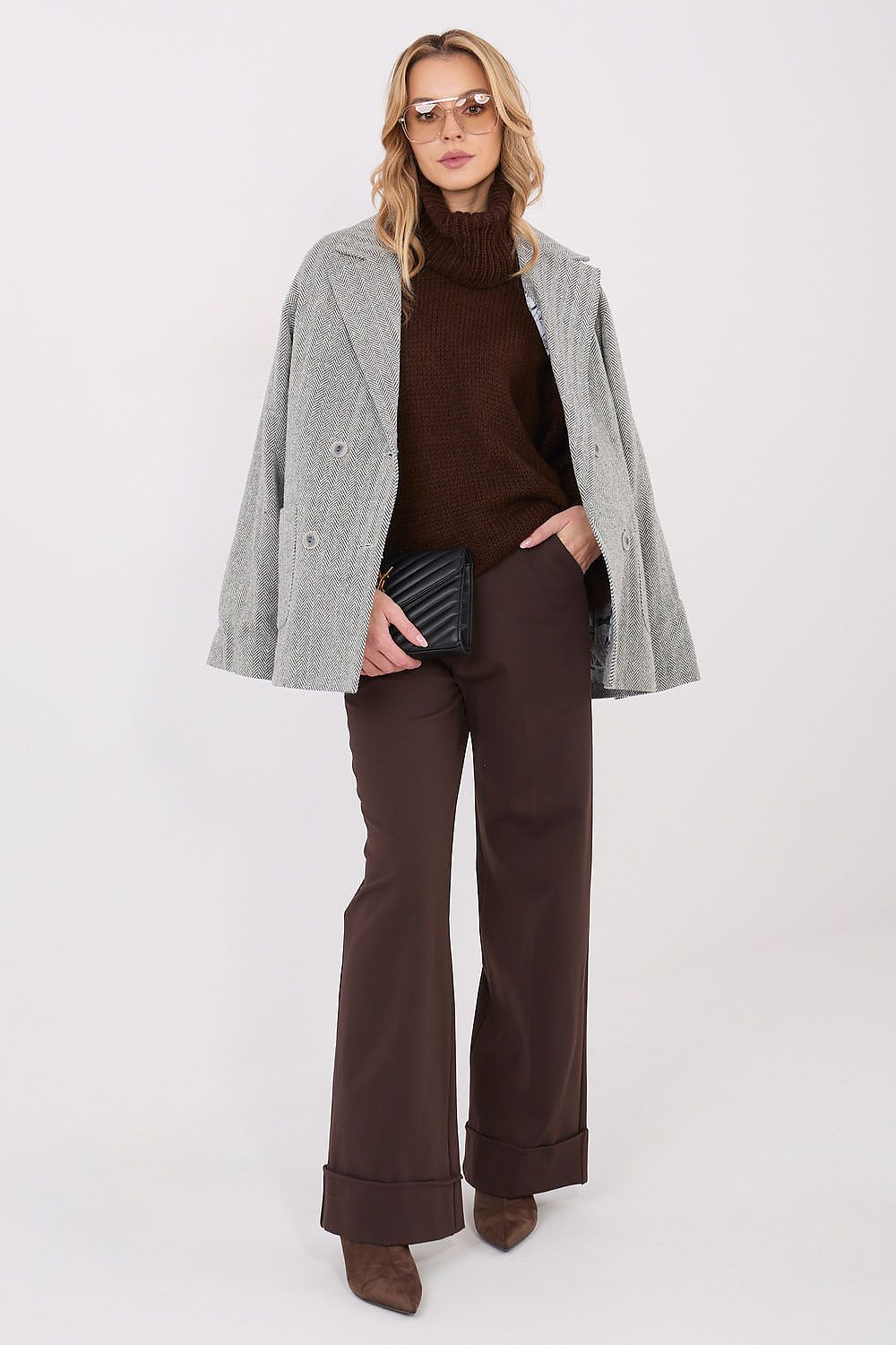  Rollkragenpullover model 221855 Factory Price 