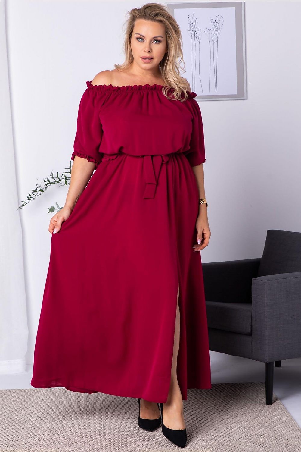  Plus-Size Kleider model 182179 Karko 